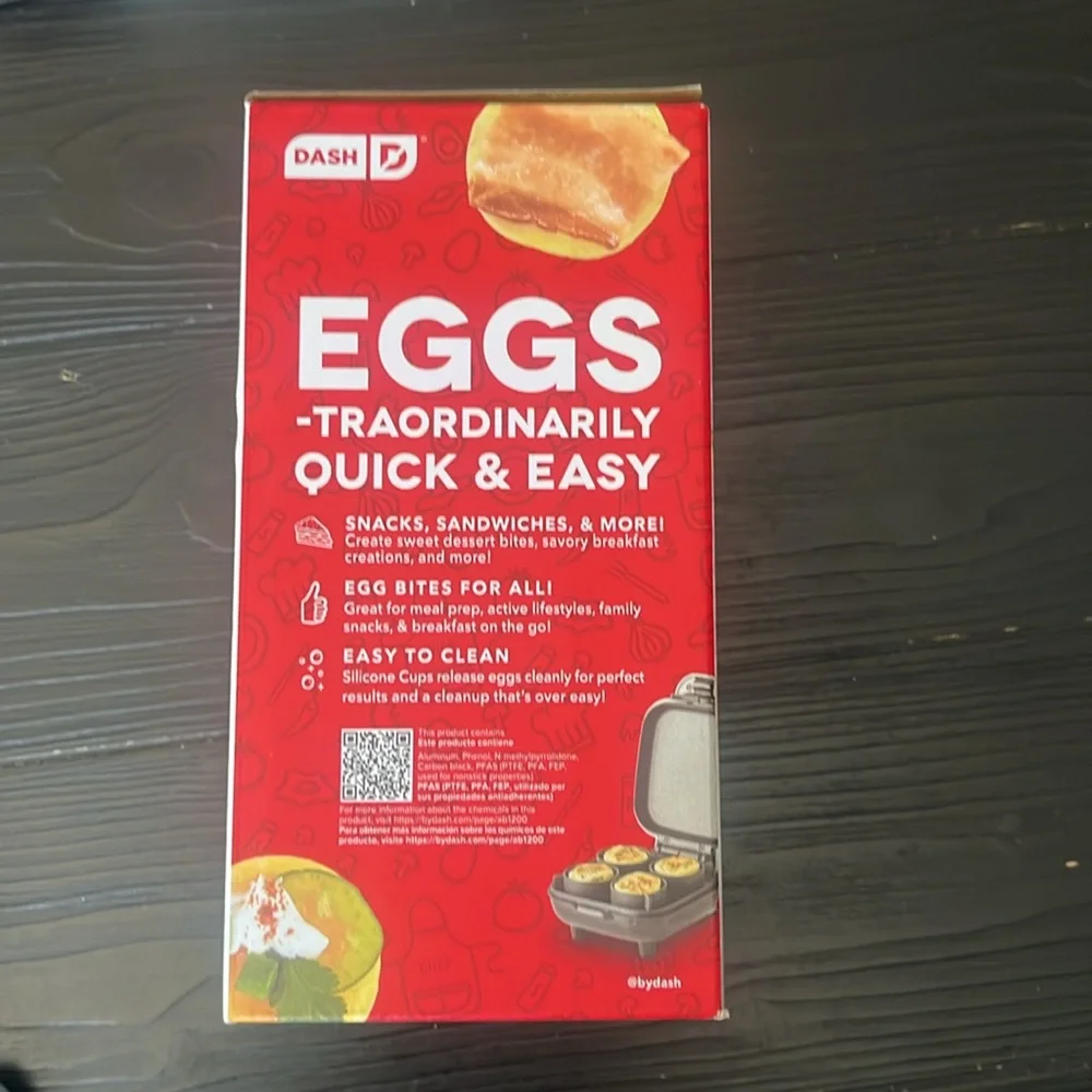 NIB dash egg bite maker - Picture 4 of 6